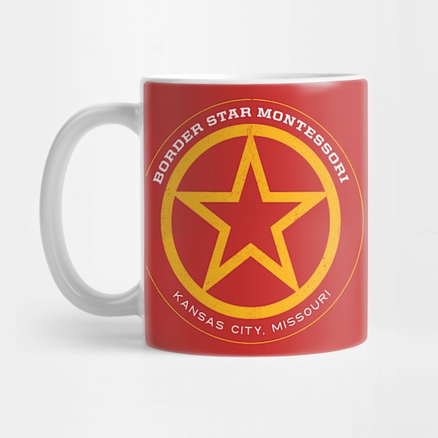 Border Star Montessori Classic Star T-Shirt by Draft Horse Studio